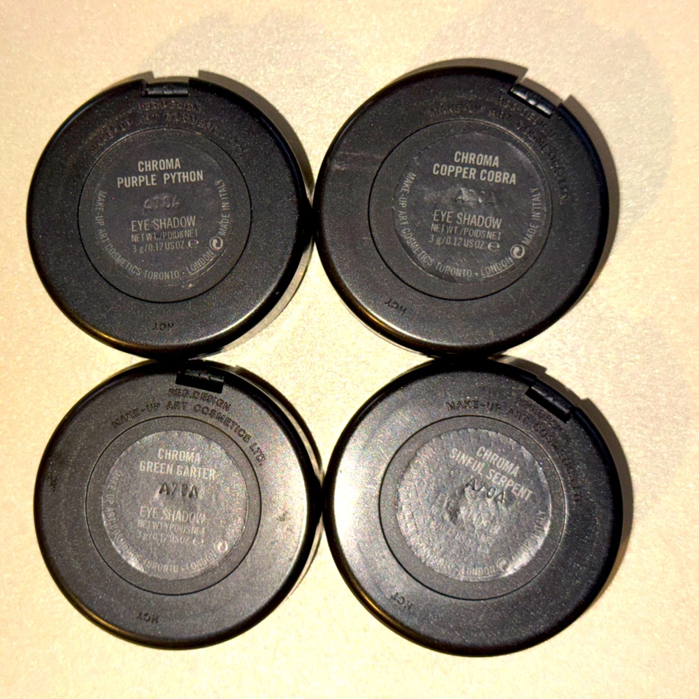 Mac limited edition eyeshadows bundle-Snake Eyes Collection - Picture 2 of 2